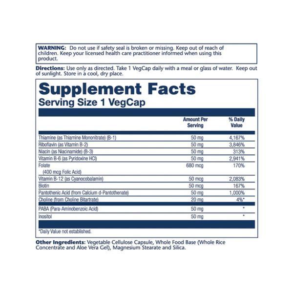 Vitamin B-Complex 50 50mg - 100 vcaps &mdash; оригинальный товар