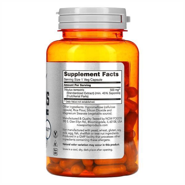 Tribulus 500mg 45% - 100 vcaps &mdash; оригинальный товар