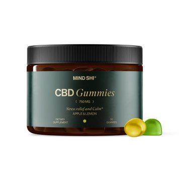 CBD Gummies Full Spectrum 750 mg Apple & Lemon - 30 gummies &mdash; оригинальный товар