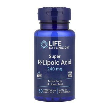 Super R-Lipoic Acid 240 mg - 60 vcaps &mdash; оригинальный товар