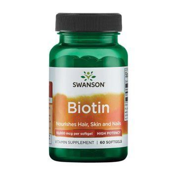 Biotin High Potency 10,000 mcg - 60sgels &mdash; оригинальный товар