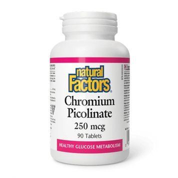 Chromium Picolinate 250mcg - 90 tabs &mdash; оригинальный товар