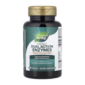Mega-Zyme Original - 200 tabs (Пошкоджена банка) &mdash; оригінальний товар