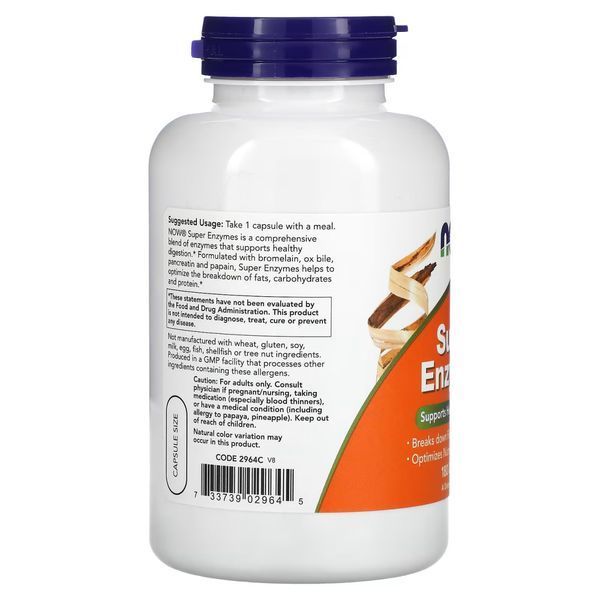 Super Enzyme - 180 caps &mdash; оригінальний товар