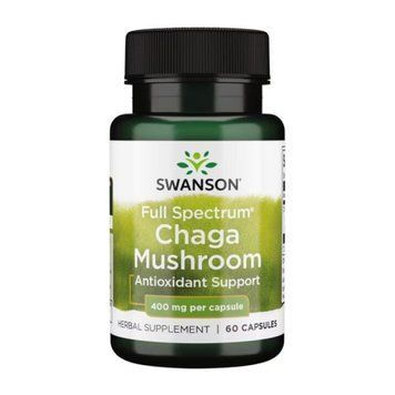 Full Spectrum Chaga Mushroom 400 mg - 60 caps &mdash; оригинальный товар