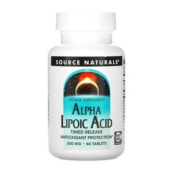 Alpha Lipoic Acid 300mg - 60 tabs &mdash; оригинальный товар