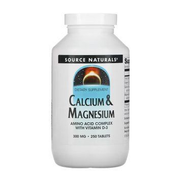 Calcium & Magnesium 300mg - 250 tabs &mdash; оригинальный товар