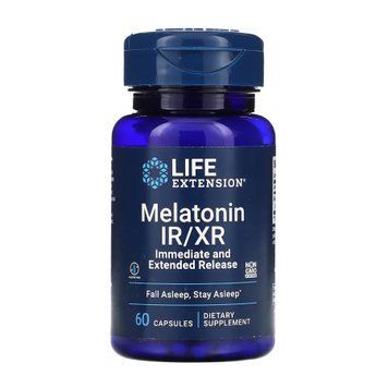 Melatonin IR/XR - 60 caps &mdash; оригинальный товар