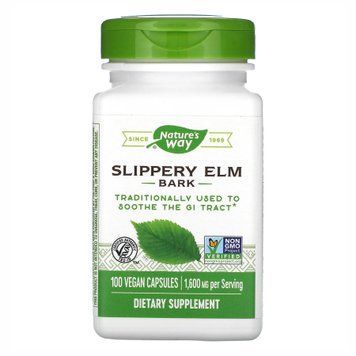 Slippery Elm Bark - 100 vcaps &mdash; оригинальный товар
