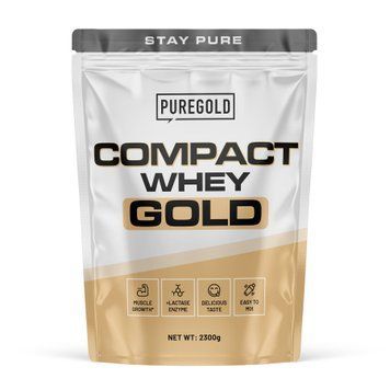 Compact Whey Gold - 2300g Chocolate Cherry &mdash; оригінальний товар