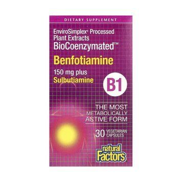 BioCoenzymated Benfotiamine - 30 caps &mdash; оригинальный товар