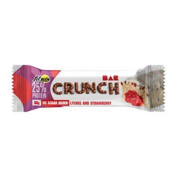 Crunch Bar - 12x50g Lychee and Strawberry &mdash; оригинальный товар