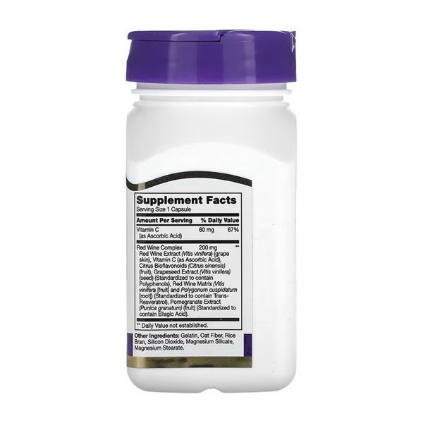 Resveratrol Red Wine Extract - 90 caps &mdash; оригінальний товар