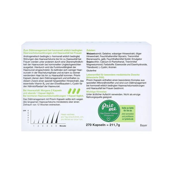 Priorin Intense - 180 caps &mdash; оригінальний товар