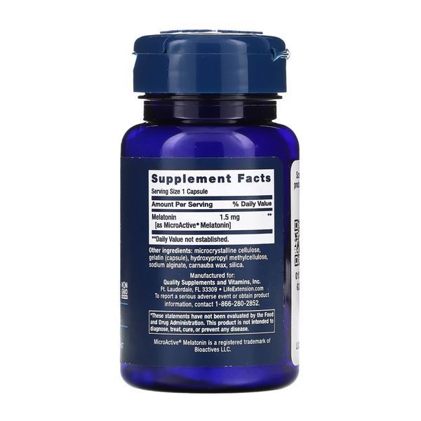 Melatonin IR/XR - 60 caps &mdash; оригинальный товар