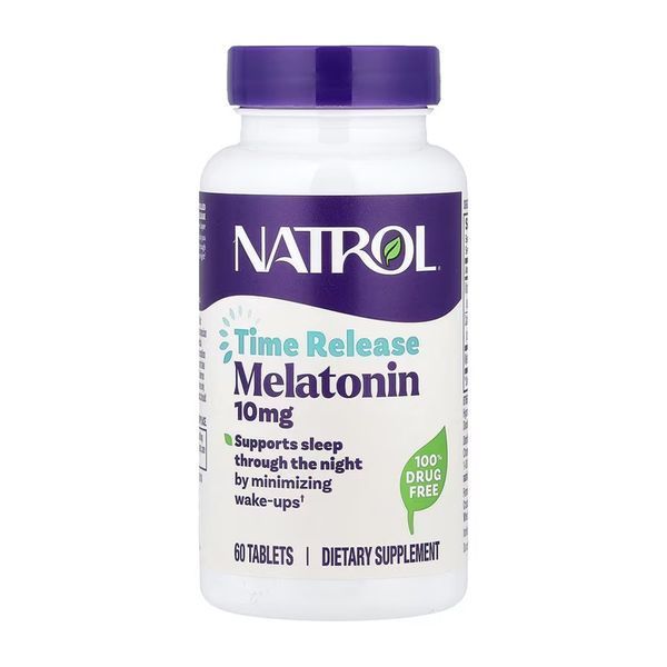 Time Release Melatonin 10mg - 60 tab &mdash; оригінальний товар
