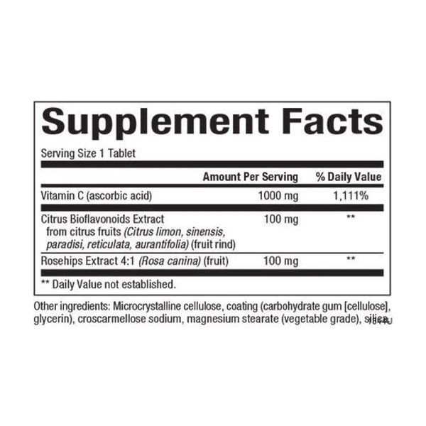 Vitamin C 1000mg - 90 tabs &mdash; оригинальный товар