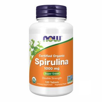 Spirulina 1000 mg - 120 tabs (Повреждена банка) &mdash; оригинальный товар