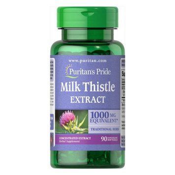 Milk Thistle 4:1 Extract 1000mg - 90softgels &mdash; оригинальный товар