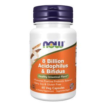 8 Billion Acidophilus & Bifidus - 60 vcaps &mdash; оригинальный товар