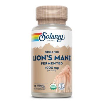 Organic Lion's Mane Fermented 1000mg - 60 caps &mdash; оригинальный товар