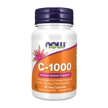 Vitamin C-1000 - 30 vcaps &mdash; оригинальный товар