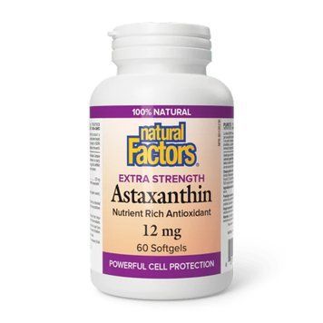 Astaxanthin 12mg - 60 softgels &mdash; оригинальный товар