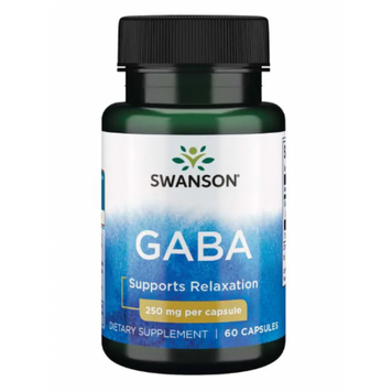 GABA 250 mg - 60 Caps &mdash; оригинальный товар