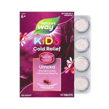 Umcka Coldcare Cherry Kids -10 chew tabs &mdash; оригінальний товар