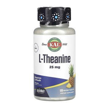 L-Theanine 25 mg - 120 tabs &mdash; оригинальный товар