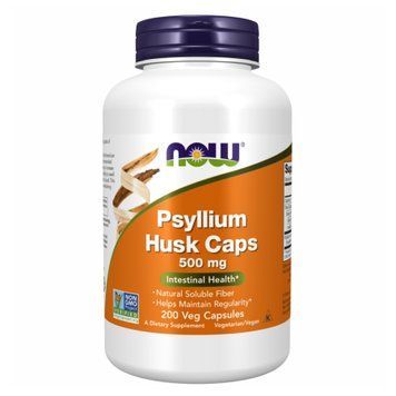 Psyllium Husk 500mg - 200 vcaps &mdash; оригінальний товар