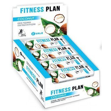 Fitness Plan Muesli Bar - 30x25g Coconut &mdash; оригинальный товар