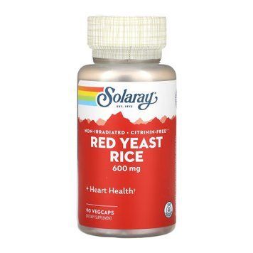 Red Yeast Rice 600mg - 90 vcaps &mdash; оригинальный товар