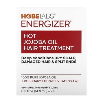 Energizer Hot Jojoba Oil Hair Treatment 3 Reclosable Tubes - 14.8 ml (До 01.26) &mdash; оригинальный товар