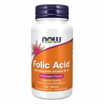 Folic Acid 800mcg - 250 tabs &mdash; оригінальний товар