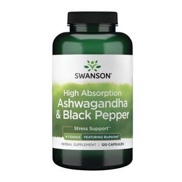 Ashwagandha Black Pepper - 120caps &mdash; оригинальный товар
