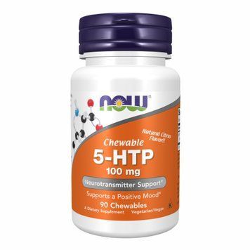5-HTP 100mg Chewable Lozenges - 90 tabs &mdash; оригінальний товар