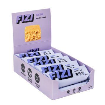 KETO Protein Bar - 10x45g Vanilla + Salt &mdash; оригинальный товар