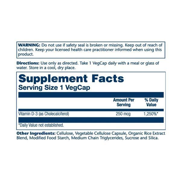 Super Strength Vitamin D-3 250mcg - 60 vcaps &mdash; оригінальний товар