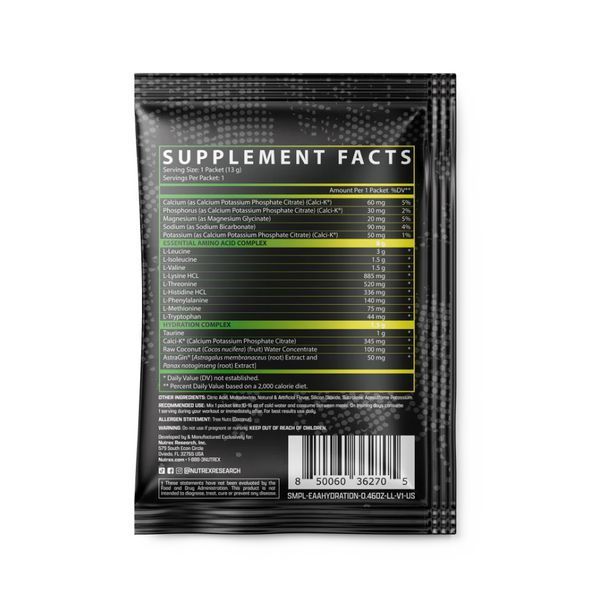 Samples EAA Hydration - 13g Lemon Lime &mdash; оригінальний товар