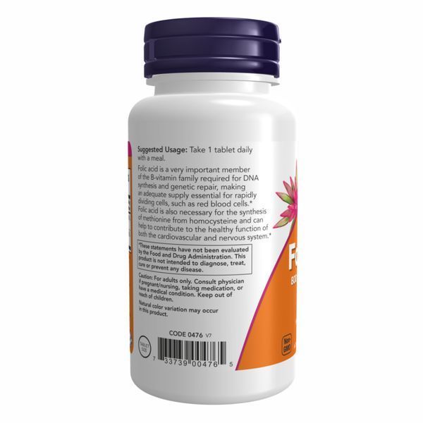 Folic Acid 800mcg - 250 tabs &mdash; оригинальный товар
