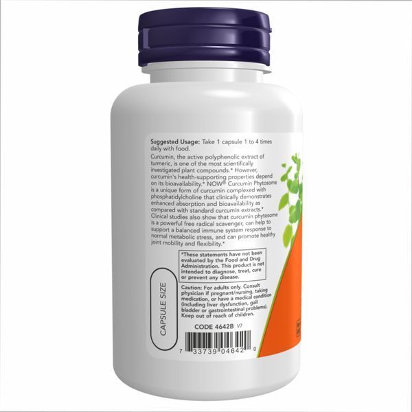 Turmeric Curcumin Phytosome 500mg - 60 vcaps &mdash; оригінальний товар