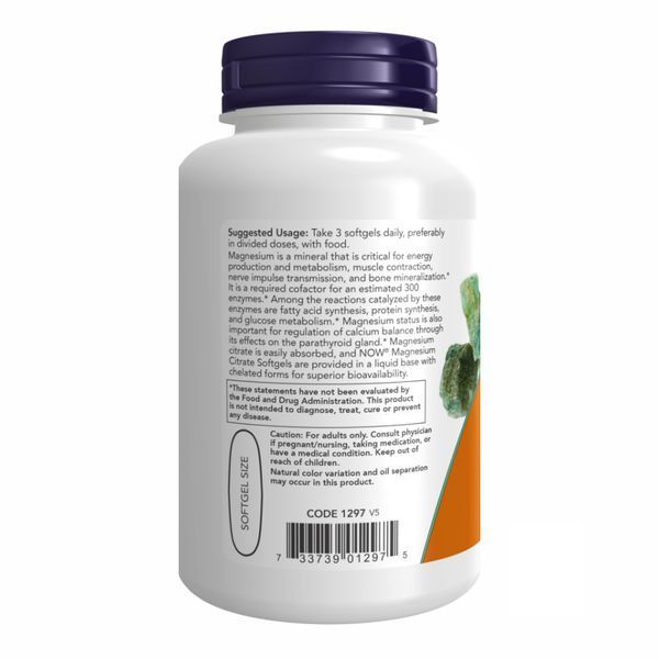 Magnesium Citrate 134mg - 90 sgels &mdash; оригінальний товар