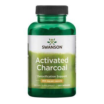 Activated Charcoal 260mg - 120caps &mdash; оригінальний товар