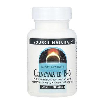 Coenzymated&trade; Vitamin B-6 100 mg - 60 tabs &mdash; оригинальный товар