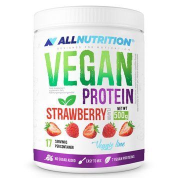 Vegan Protein - 500g Strawberry &mdash; оригинальный товар