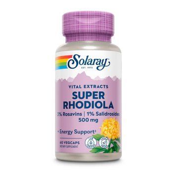 Super Rhodiola Root Extract 500mg - 60 vcaps &mdash; оригинальный товар