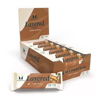 Layered Bar - 12x60g Cookie Crumble &mdash; оригинальный товар