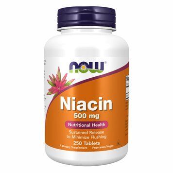 Niacin 500mg - 250 tabs &mdash; оригинальный товар