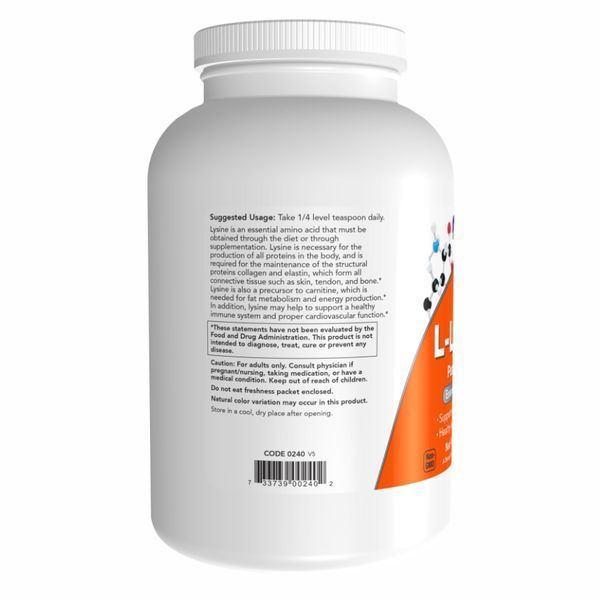 L-Lysine Powder - 454g &mdash; оригинальный товар